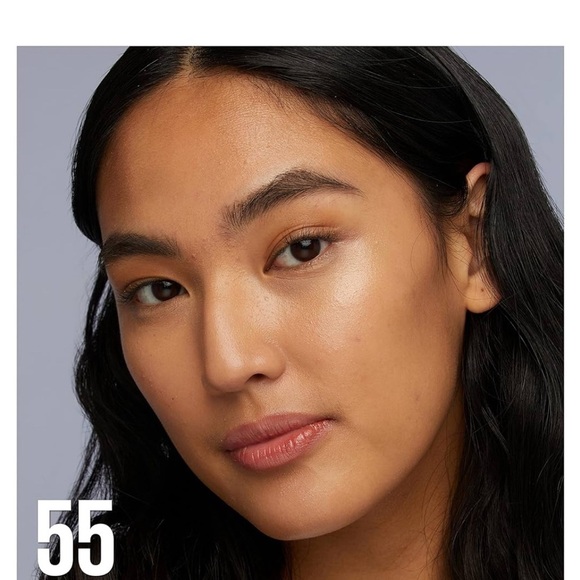 Maybelline Green Edition Superdrop Tinted Oil Base Makeup #55 *New - Picture 7 of 8